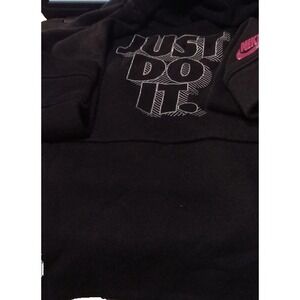 Nike Hoodie Girls Large Just Do It‎ Pullover Sweatshirt Sportswear Youth 6-7YRS
